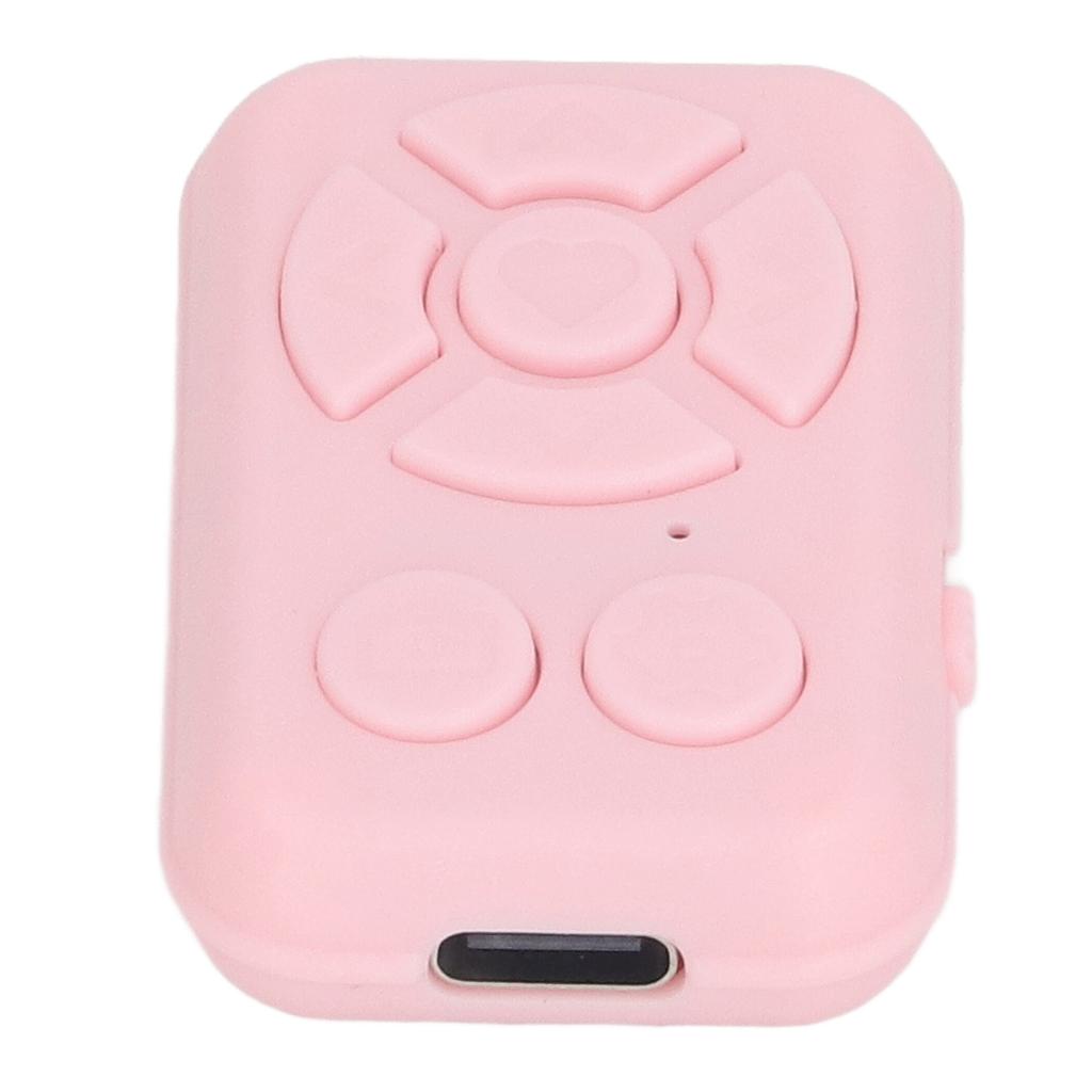 Phone Bluetooth Remote Control Rechargeable 7 Keys Wireless Media Controller for Novels Photos