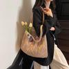 Women's Versatile Woven Straw Beach Tote Bag - Spring/Summer 2025