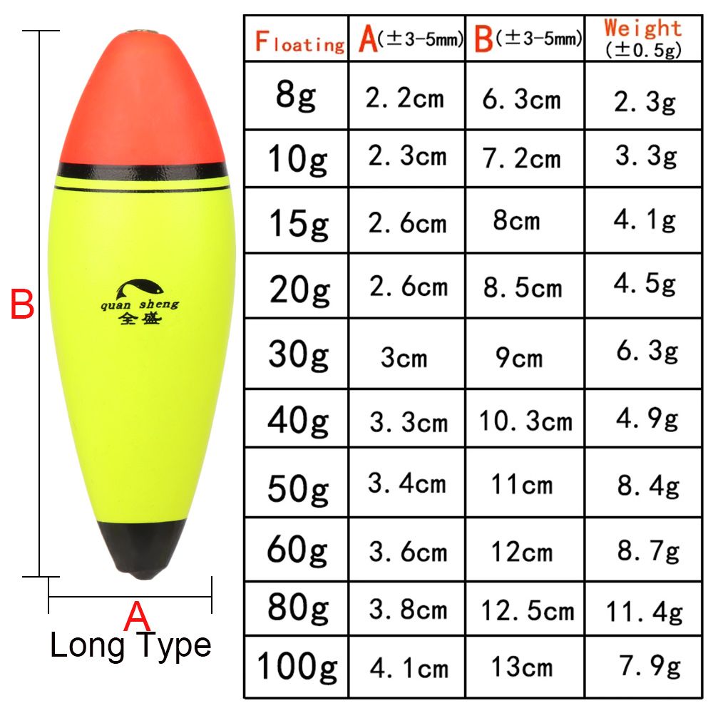 High Quality EVA Elastic Fishing Float 40g Buoyancy Sea Fish Float Fishing Tackle Durable