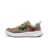 Tênis Masculino Streetwear USA Confortável Malha Couro Sintético Durável Cano Baixo Corrida Masculino Cinza Marrom 211007-TPMT