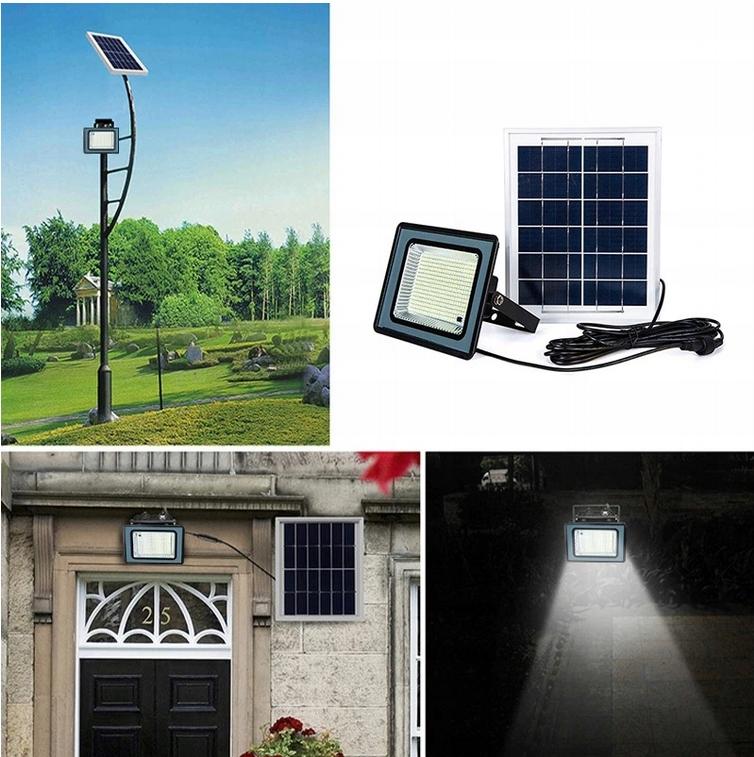 Solar Halogen Lamp With Twilight Sensor 303 Led Lamp Aluminum