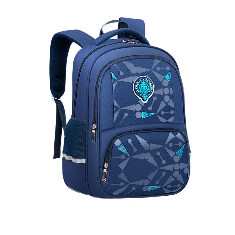 Waterproof Oxford School Backpack Lightweight Posture Support Bookbag for Children Durable Anti Theft Kids Rucksack Cool Design