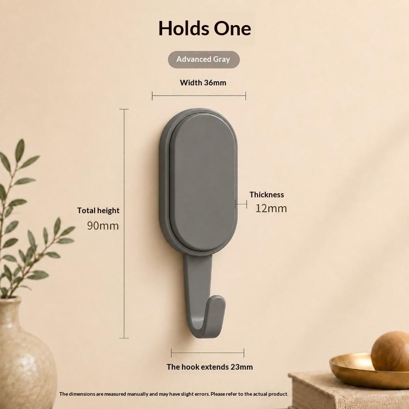 Wood Grain Wall Hooks Self Adhesive Key Coat Bag Hanger Hook Bathroom Kitchen Door Robe Towel Storage Rack Hook Accessories