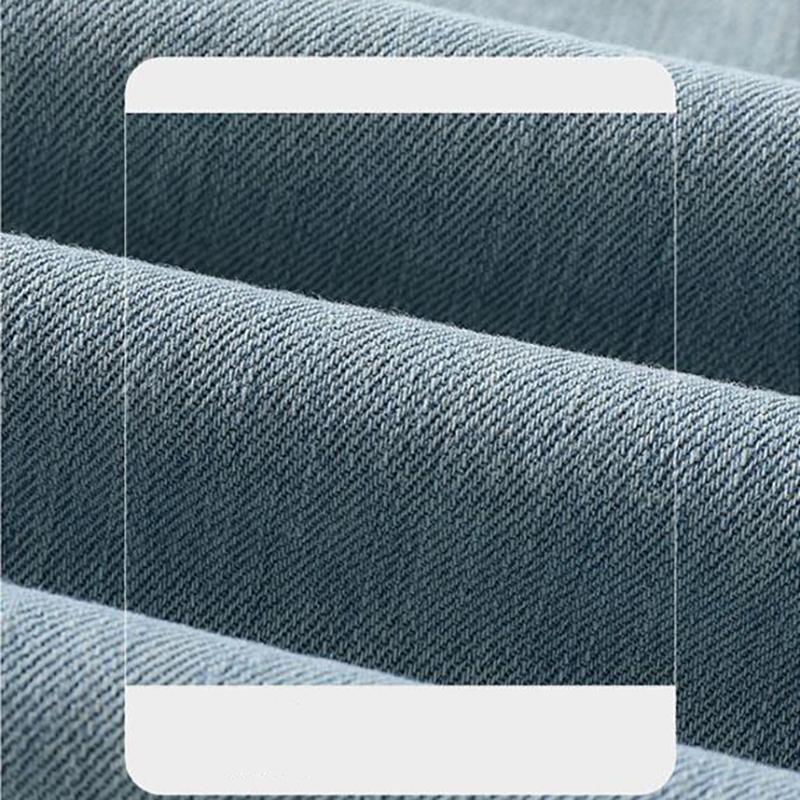 Summer Thin Girl Jeans Simple Versatile Children's Pants Loose Wide Legs Straight Tube