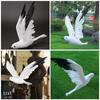 2 Pcs Home Decoration The Bird Seagull Artificial Figurines Party Ornaments
