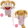 Daughter Hand Puppets - Soft Plush Hand Puppets Interactive Role-Play Storytelling Toys for Kids, Imaginative Play