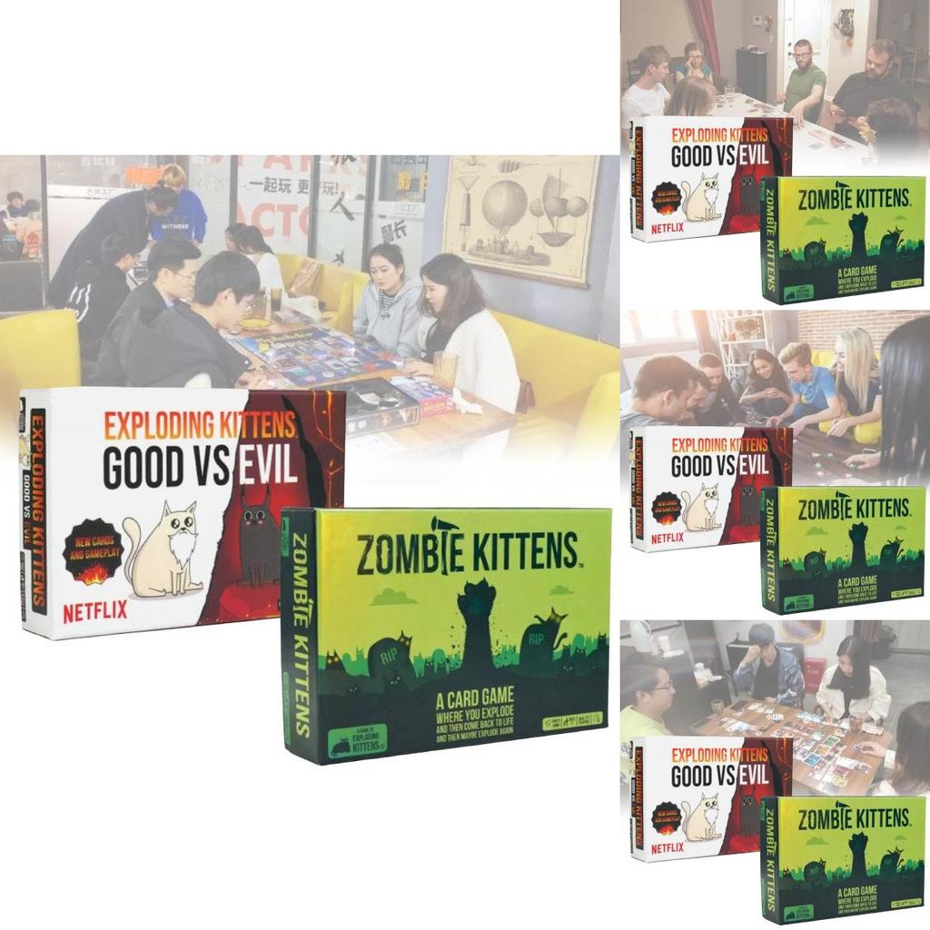 Barking Kittens Exploding Fun And Unique Tabletop Game For Family Gatherings And Parties