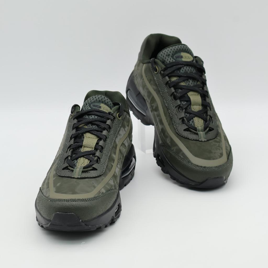 HQ0263-300 Worksout Nike Air Max 95 Big Bubble Uniform Medium Olive (Men's)