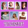 Taylor Swift Großkopf-Aufkleber - 94 DIY Dekorationsbögen für Journal (Spitzname Mei Mei enthalten) - Auf Lager