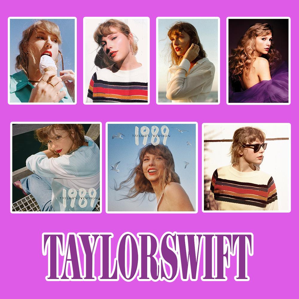 Taylor Swift Großkopf-Aufkleber - 94 DIY Dekorationsbögen für Journal (Spitzname Mei Mei enthalten) - Auf Lager
