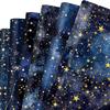 Galaxy Nebula Gift Wrap Colorful Night Sky Wrap Sheets Milky Way Art Paper Milky Way-Designed Star Themed Paper For Birthday
