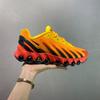 Men Women Running Shoes Lightweight Breathable Flyknit Upper Full Length Air Cushion Comfort Walking Sneakers