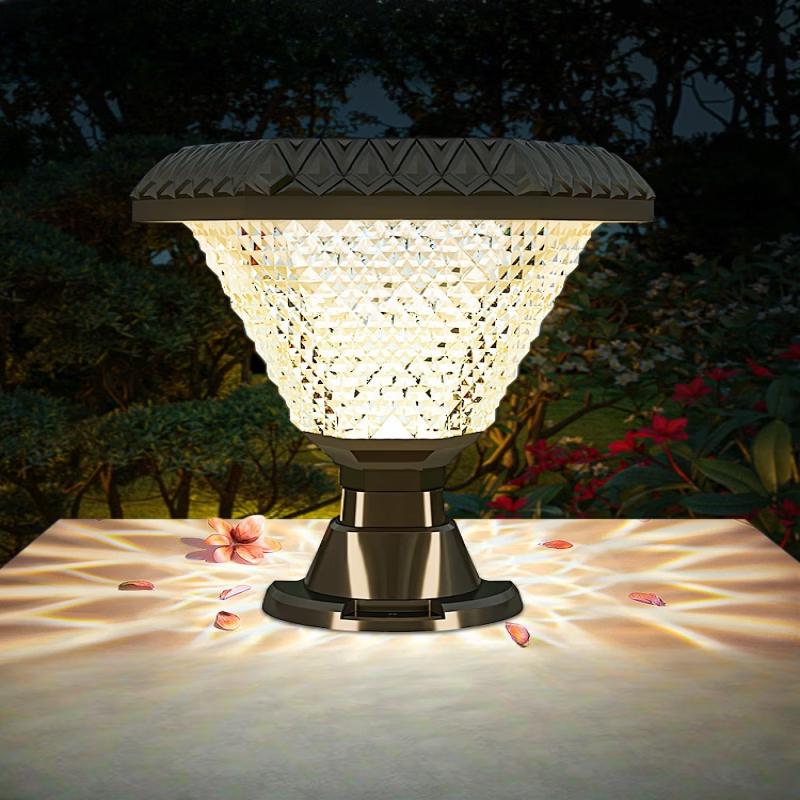 Nu Feng Solar Hexagonal Garden Pillar Lamp
