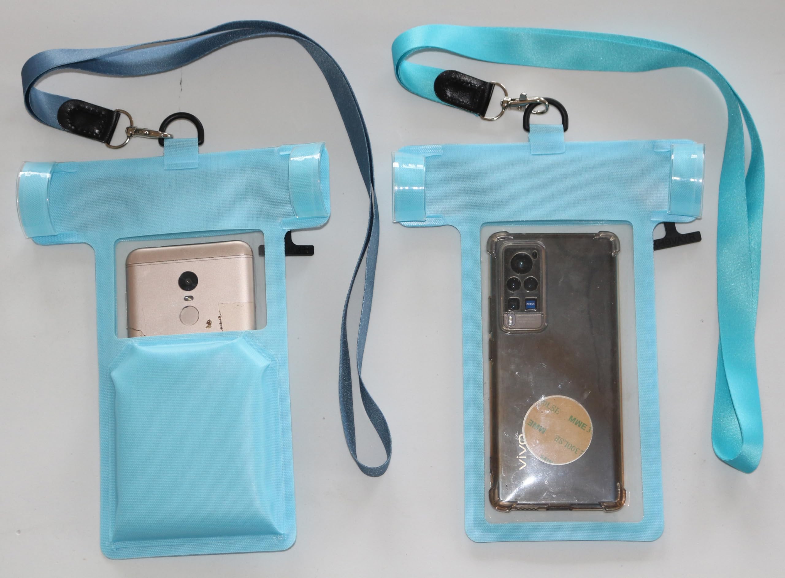 

Водонепроницаемый чехол для смартфона KHBVAYR с герметичным карманом на молнии и утолщенным ТПУ, подходит для дождливых дней и всех телефонов, материал Airbag, рыбалка,