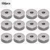 100Pcs Metal Bobbins for Flat Embroidery Car Sewing Machine Replacement Accessories272152A Slope
