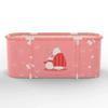 Folding Bathtub Household High-capacity Bathtub Free Installation Space Saving Bathroom  Insulation Thick and Heated Bathtub