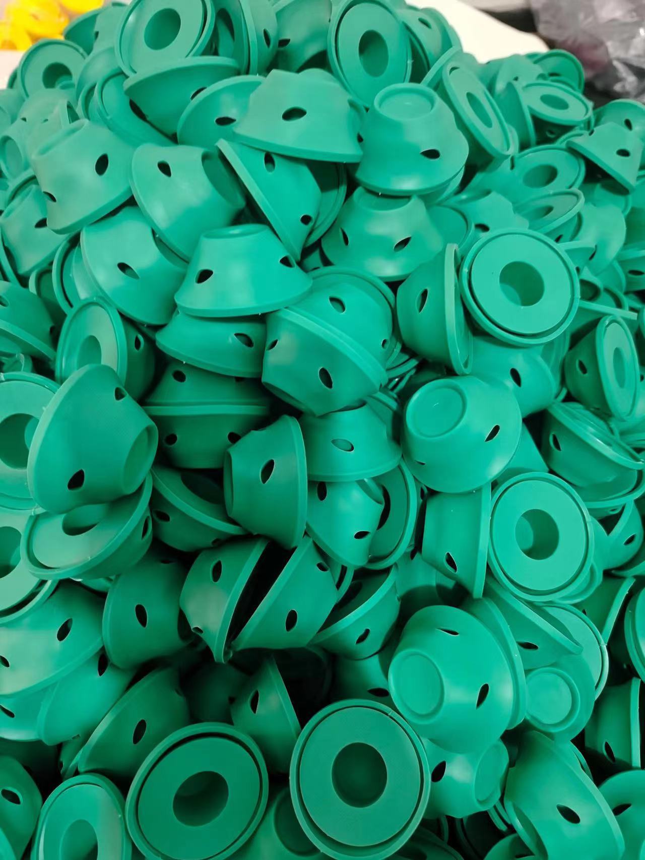 

5/10 шт. силиконовые бигуди для волос грибовидные бигуди для волос колокольчик артефакт для завивки ленивые бигуди 10PCS зелёный