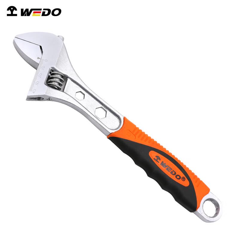 WEDO Adjustable Wrench with Plastic Handle