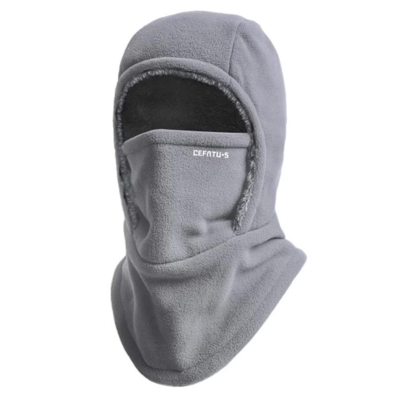 Fleece Balaclava Cycling Cap Cold-proof Windproof Warm Hood and Hat Thicken Thermal Ski Windproof Cap Women Men