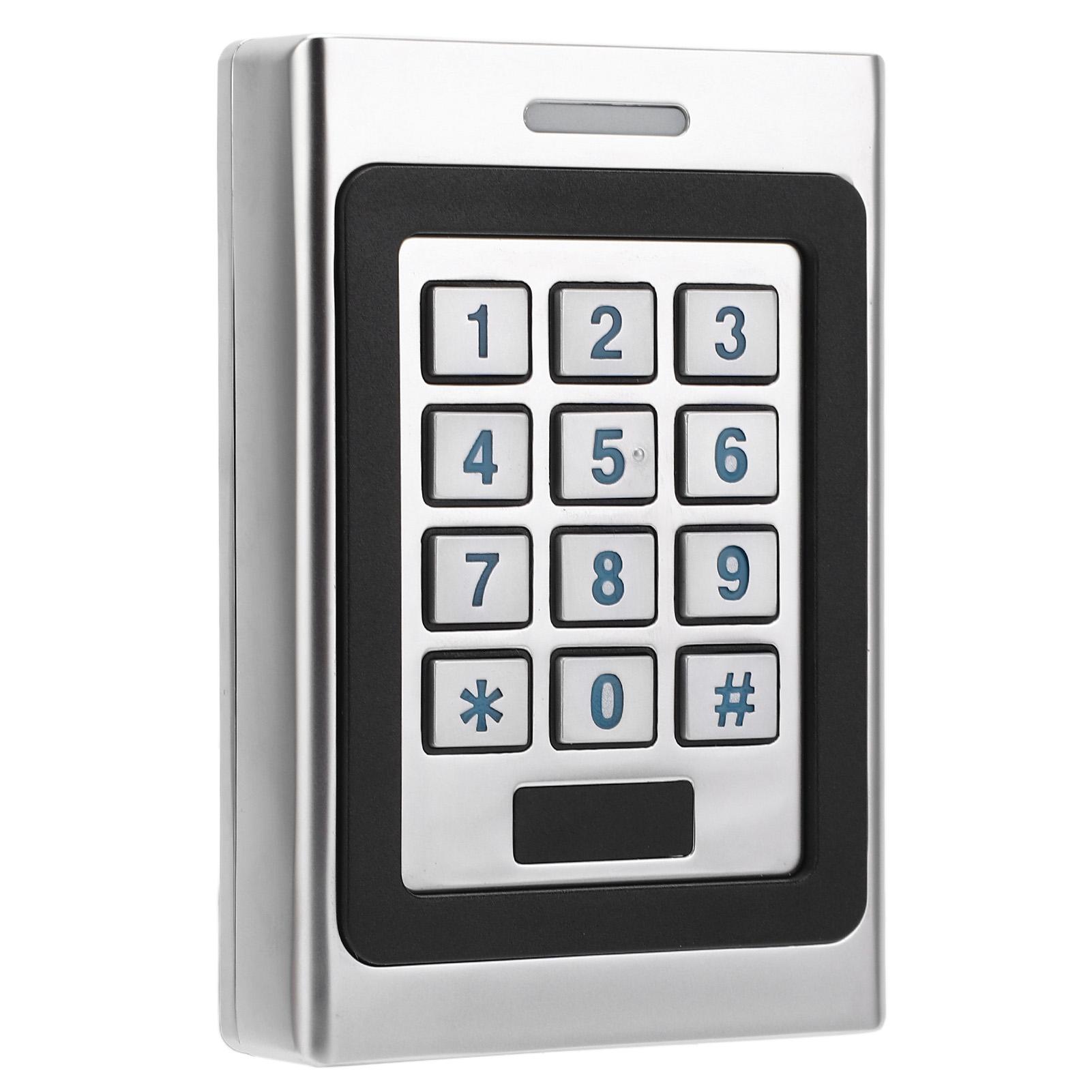 

Access Control Keypad IP67 Waterproof Dustproof Password Card Open Keyless Entry Keypad 125KHz