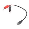 Set of 5 Universal Alligator Clip to Type C Power Cord Charging Solution for Any Device Compatibility Solar Applications