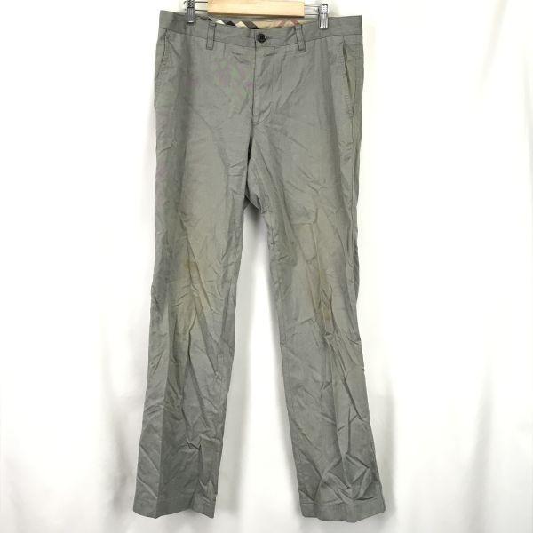 

BURBERRY by Sanyo Shokai Tapered Slacks Pants Gray Men’s M/85 Inseam 82cm