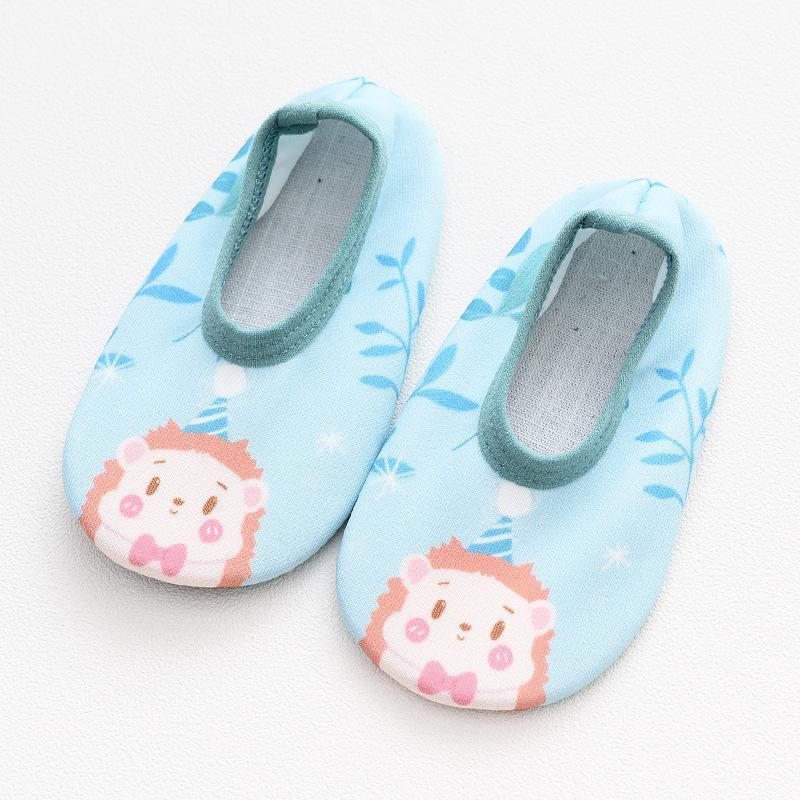 Cartoon Socks Baby Summer Floor Anti-skid Short Infant Boat Socks Baby Toddler Shoes Non-slip Socks Baby First Walker M