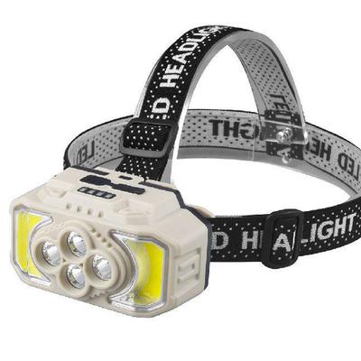 USB-aufladbare LED-Stirnlampe: Hohe Intensität, Multifunktional, für Outdoor, Arbeit und Angeln