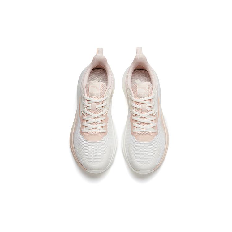 New ANTA Running Collection Running Shoes Women's Low Top Ivory White/Fair Skin Tone 922235529-5