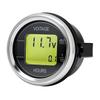 DC 12V 24V Car Voltage Gauge 52MM Hour Meter LED Digital Display 12V 24V Waterproof Voltmeter Round Voltage Meter Volt Detector