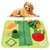 Interactive Snuffle Mat Small To Medium Dogs Cats Rabbits - Non-Slip Chew-Resistant Portable Feeding Toy With Vegetable Print