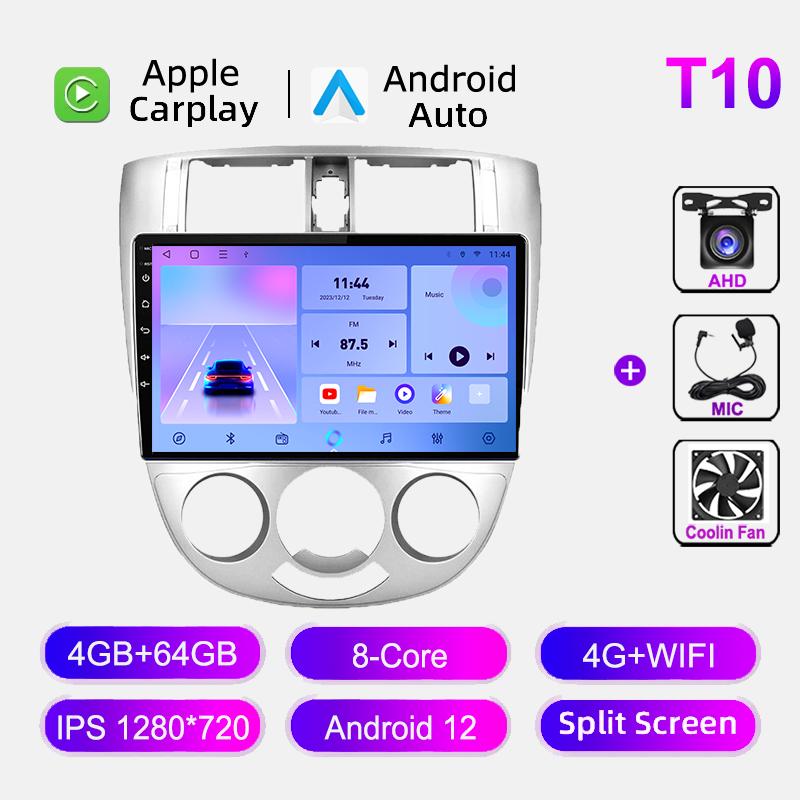 Android 12 Carplay For Buick Excelle HRV 2004-2013 Chevrolet Lacetti J200 Car Radio Multimedia Player Navigation GPS Head Unit