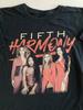 Rzadko spotykany! Zespół Fifth Harmony Czarna Koszulka Unisex Koncertowa S do 5XL LO049 Koszulka Unisex