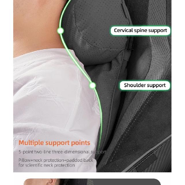 Car Headrest Adjustable Neck Rest Cushion for Mazda 2 3 6 BK BL BM BP GG GH CX-5 CX5 CX3 CX7 CX9 CX30 CX50 CX60 CX80 CX90 MX30