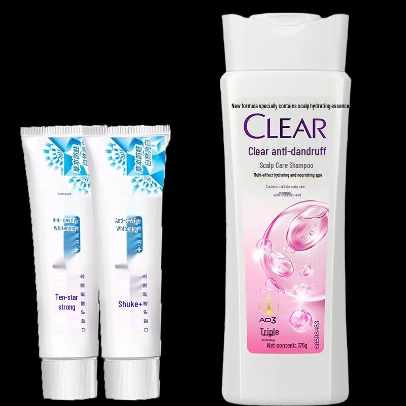 

Shuke Anti-Cavity Whitening Toothpaste & Clear Shampoo Bundle