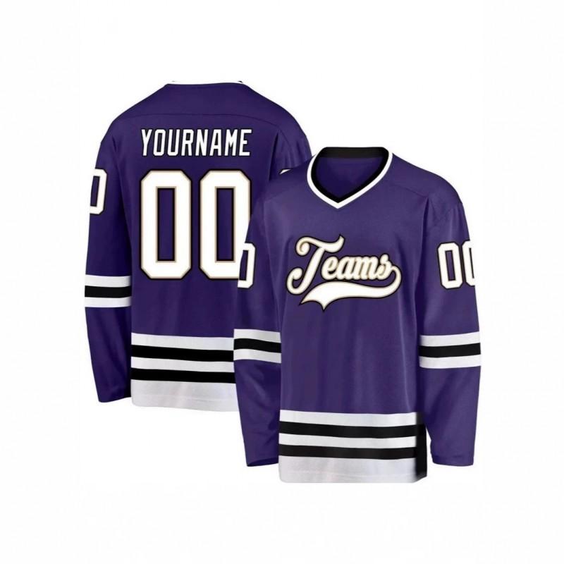 Mens 3D Printed Sport T-Shirt Quick Dry Breathable Ice Hockey Basketball Training Top Loose Fit V-Neck Long Sleeve