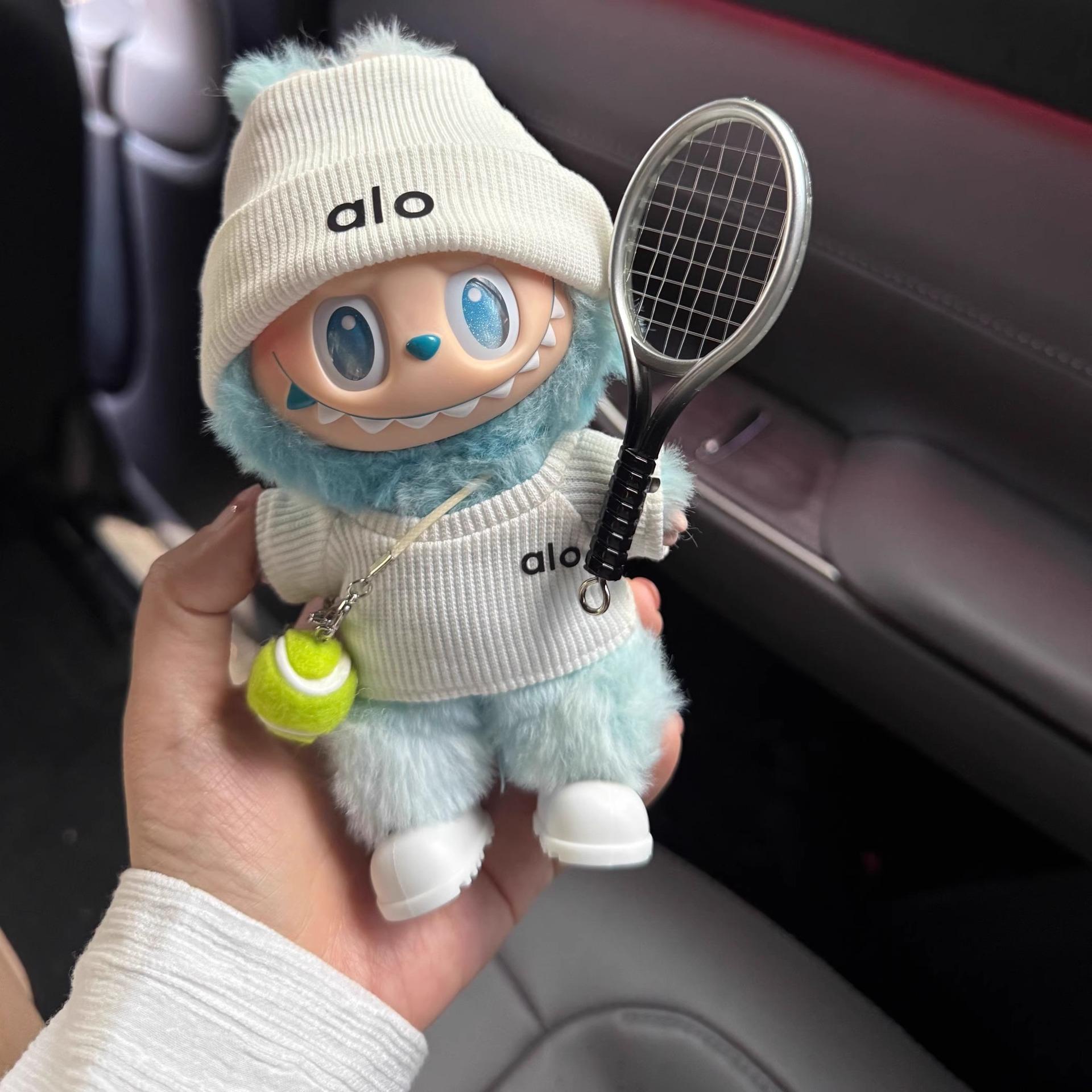 

Labubu Doll Clothes Size Exquisite Sports Style Tennis Suit Fashion Doll Clothes Labubu doll clothes