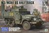 Takom 1/16 Scale American M3/M3A1 Half-Track 2-in-1 Plastic Model TKOAHHQ-010 (Tank)