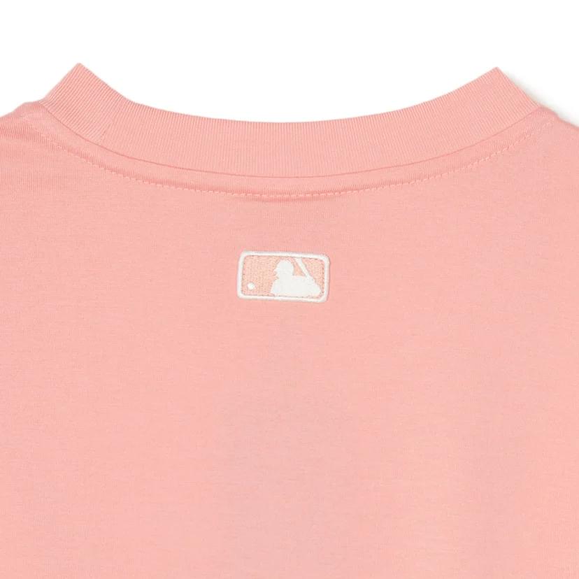 New MLB T Shirts Unisex Coral Pink 3ATSB0243-07COL