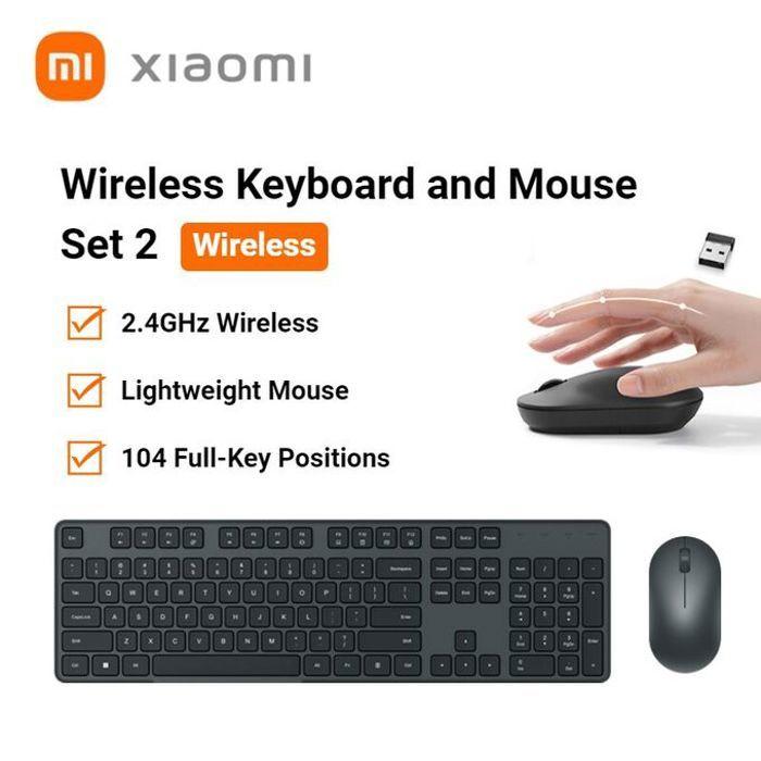 XIAOMI Combo Clavier Souris - 2.4GHz Wireless Transmission