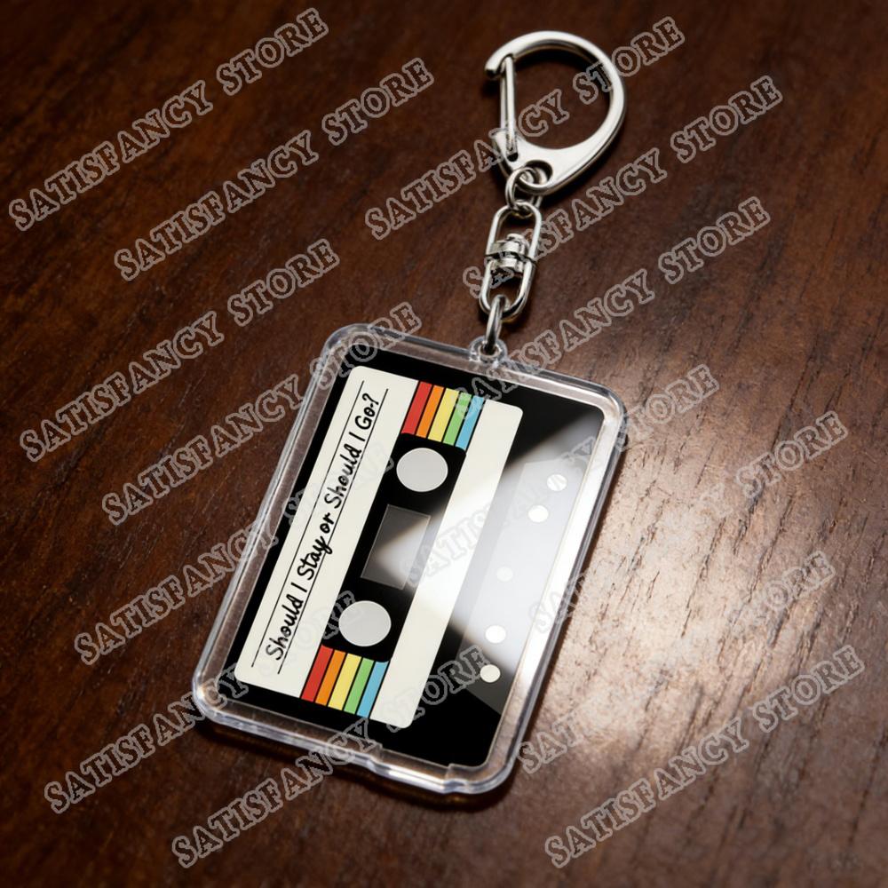 

Horror TV CharactersThings Should I Stay or Should I Go / WSQK / Friends Don t Lie / If You Die , I Die / Upside Down Keychain