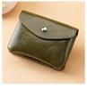 Unisex Solid Vintage Bag Coin Purse Small Wallet Change Purses Zipper Bags Organizer Wallets PU Leather Key Card Holder