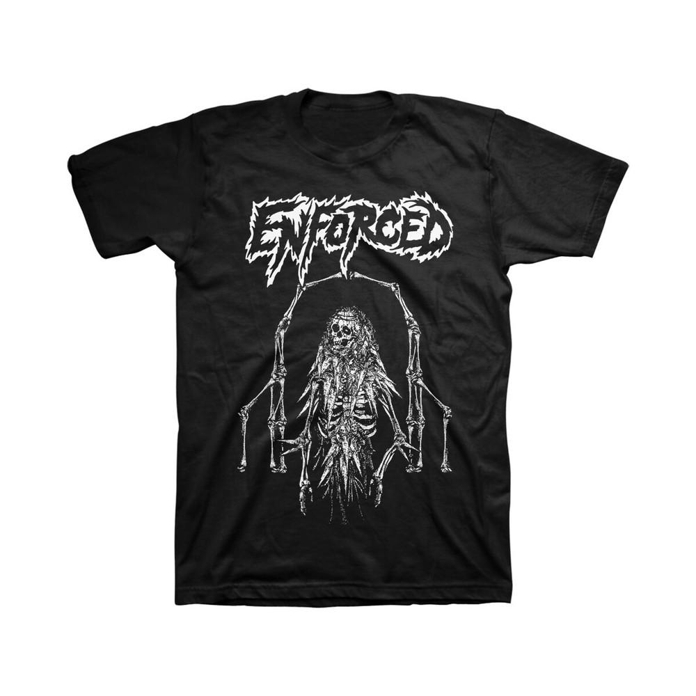 Vtg Enforced Band Music Lover Heavy Cotton Black Full Size Unisex Shirt DI205 Unisex T-Shirt XXXXL