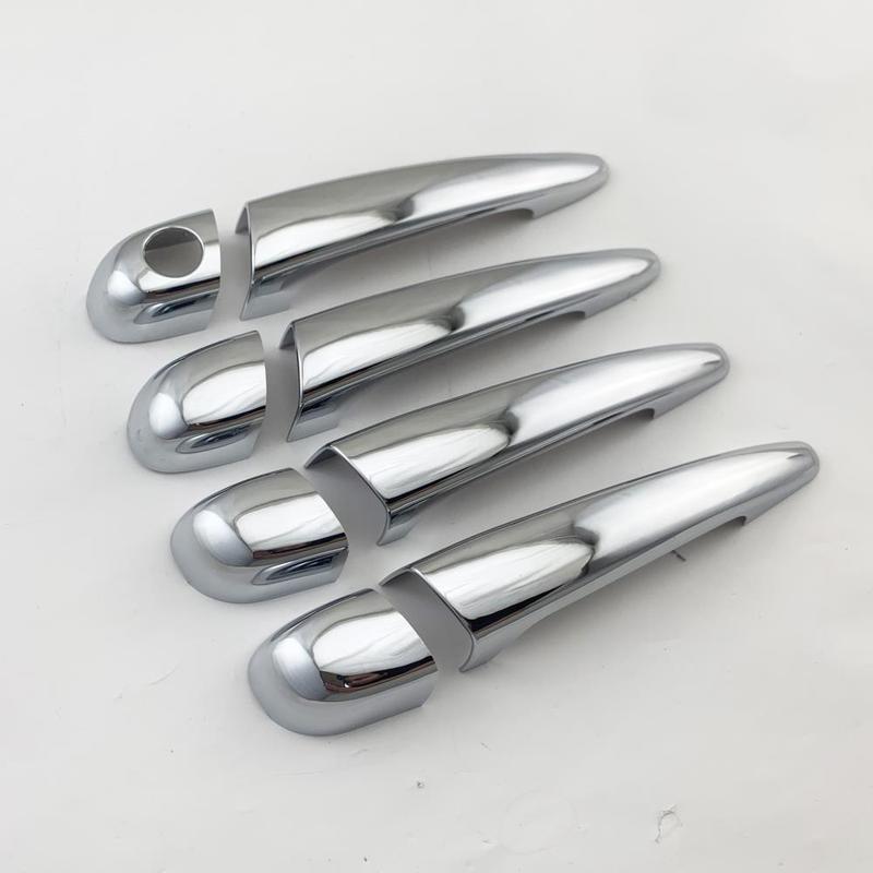 For BMW E46 330 330ci M3 1996-2005 ABS Chrome Door Handle Bowl Cover Trim LHD Car Exterior Accessory Paste Style