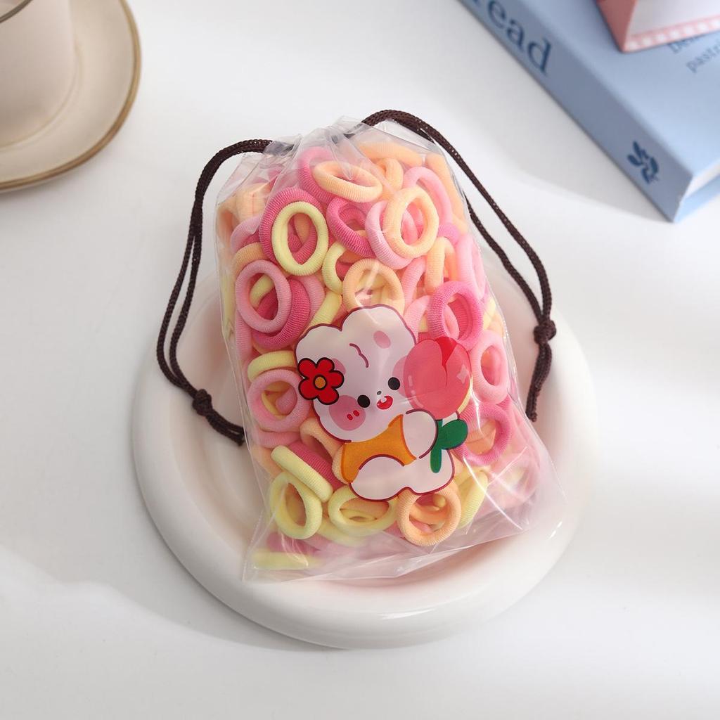 Small 2023 Baby Hair Ring: Cute Rubber Band Hair Accessories for Girls