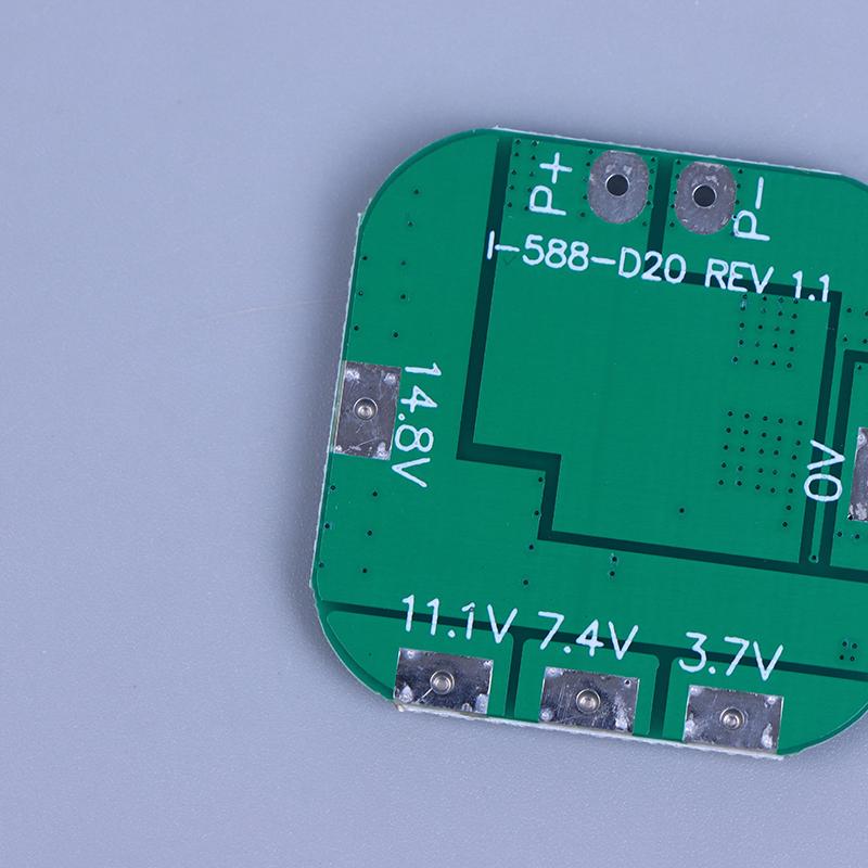 4 Serien 14,8V Lithium-Batterie Schutzplatine 18650 16,8V Überladung Überentladung Kurzschlussschutz 20A Strombegrenzung