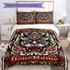 Tattoo Style Customize Your Name Bedding Set Breathable Duvet Cover with Pillowcases Home Decoration Birthday Gift