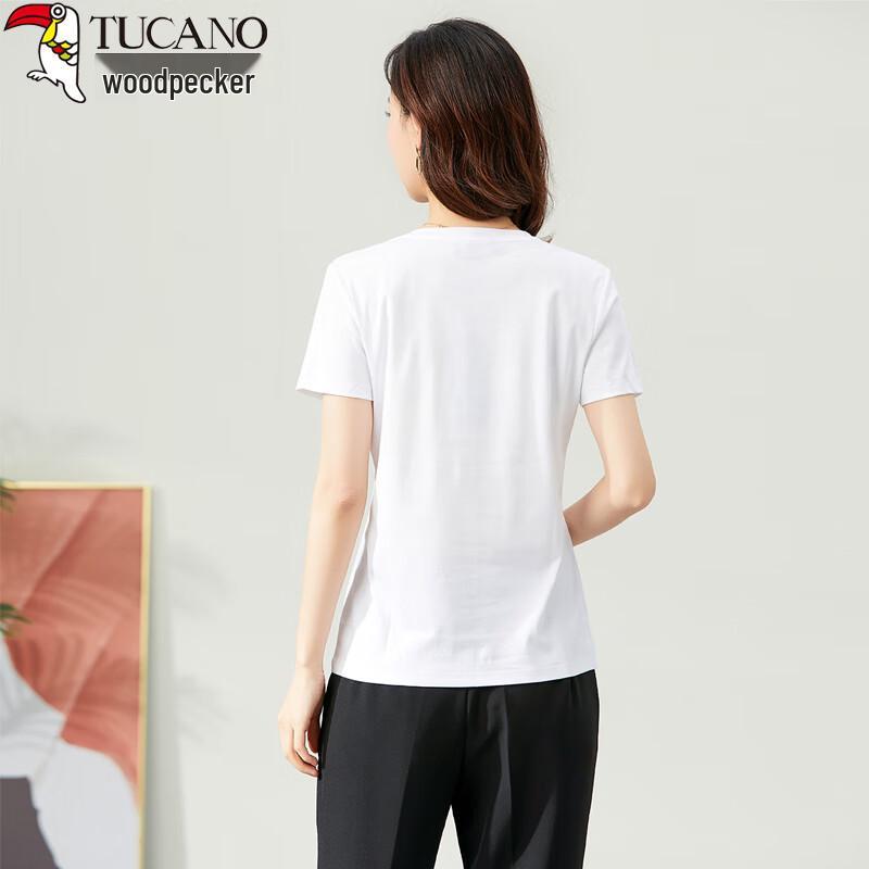 Women's Cotton V-Neck Short Sleeve T-Shirt
