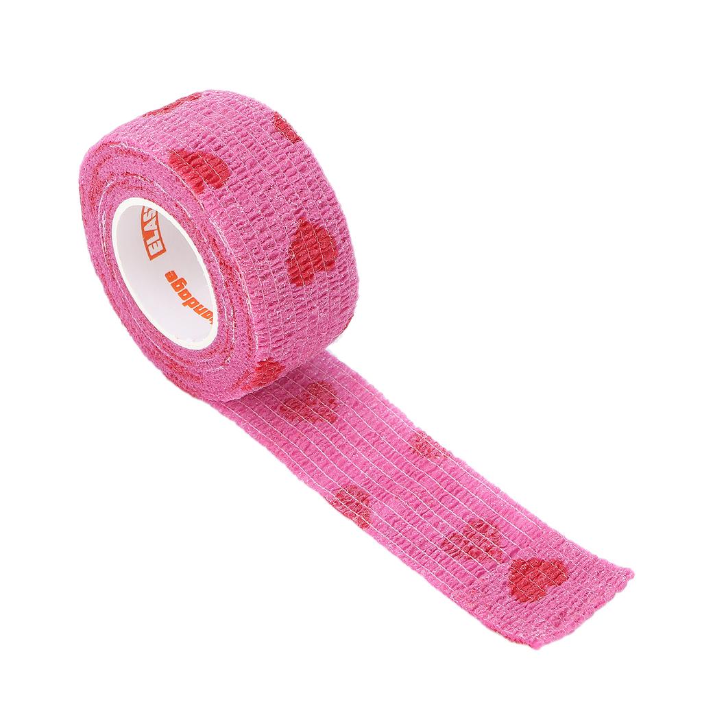Self Adhesive Tape Elastic 0.98 Inches Width 2.18 Yards Length Athletes Finger Tape for Sports