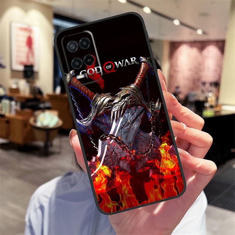God Of War Case For OPPO Find X5 Pro X3 Lite A15 A16 A52 A72 A5 A9 A31 A53 A83 A93 A94 A74 A54 Cover